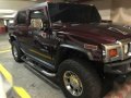 2006 Hummer H2 SAT 4x4 AT Red For Sale-1