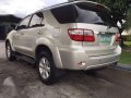 Toyota Fortuner G 2011 AT D4D Diesel Engine 4x2-4
