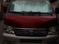 Nissan Urvan Estate 2007 MT Red For Sale-0