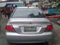 2007 Mitsubishi Lancer GLX MT Silver For Sale-1