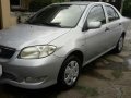 Fresh Toyota Vios J 2005 MT Silver For Sale-1