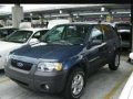 Best Offer Ford Escape 2007 AT Blue For Sale-0