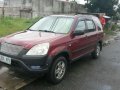 Honda CRV 2004 2nd Gen AT Red For Sale-0