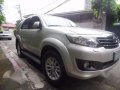 Toyota Fortuner G 2012 4x2 AT Silver For Sale-9