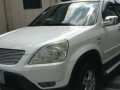 2004 Honda CRV MT White SUV For Sale -3