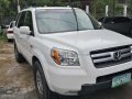 Honda Pilot 2007 Gasoline Automatic White-0