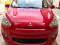 Mitsubishi Mirage GLX Hatchback 2014 MT Red -0