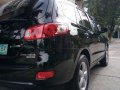 Hyundai Santa Fe 2008 SUV black for sale -1
