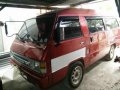 Mitsubishi L300 Versa Van MT Red For Sale-1