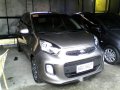 Kia Picanto 2015 silver hatchback for sale -0