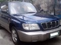 2002 Subaru Forester MT Blue SUV For Sale-0