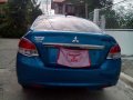 Mitsubishi Mirage G4 2015 blue for sale -1