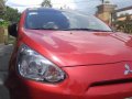Mitsubishi Mirage Glx 2014 AT Red For Sale-0