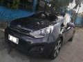2014 Kia Rio Hatchback AT Gray For Sale-1