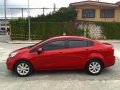 Kia Rio 2014 sedan red for sale -2