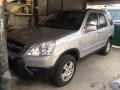 Honda CRV 2003 AT Silver SUV For Sale-0