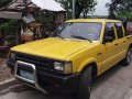 Mazda b2200 truck yellow for sale -3