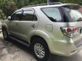 Toyota Fortuner G 2012 2.5 AT Silver For Sale-5