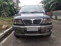 Mitsubishi Adventure 2003 SUV black for sale -1