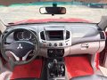 2011 Mitsubishi Strada GLS 4x4 MT Red For Sale-4