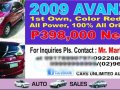 2009 Toyota Avanza For Sale-0