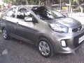 Kia Picanto 2015 MT Gray Hatchback For Sale-2