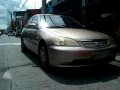 Honda Civic Vti- s 2001 AT Beige For Sale-0