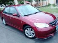 2004 Honda Civic Vti AT Sedan Red For Sale-0