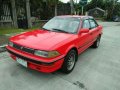 Toyota Corolla Smallbody 1990 MT Red -0