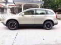 2007 Honda CR-V 4x2 AT Beige For Sale-1