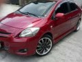 Toyota Vios E 1.3 Manual 2008 Red For Sale-0