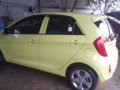 KIA Picanto 2015 MT Yellow HB For Sale-3