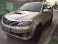 2013 Toyota Fortuner G D4D MT Beige -0