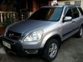 Honda Crv 2002 Automatic Silver For Sale-2