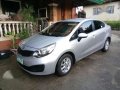 Fresh Kia Rio 2012 Manual Silver For Sale-0