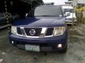 2009 Nissan Navara Manual Blue For Sale-0