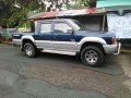 1999 Mitsubishi L200 Strada 4x4 MT Blue -2