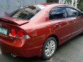 Honda Civic 2008 AT Red Sedan For Sale-3