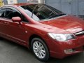 Honda Civic 2008 AT Red Sedan For Sale-0
