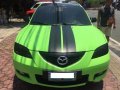 Mazda 3 2007 sedan green for sale -1