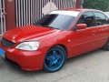 Fresh Honda Civic 2002 AT Red For Sale-0