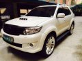 Toyota Fortuner 2014 2.5 AT White For Sale-0