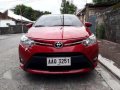 2014 Toyota Vios E AT 1.3 VVTi Red For Sale-1