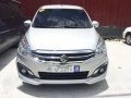 Suzuki Ertiga GLX 2017 AT Silver For Sale-0