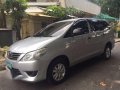 2014 Toyota Innova E 2.5 MT Silver For Sale-0