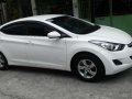 Elantra White Hyundai2014--0