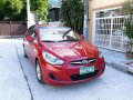 2011 Hyundai Accent Gold AT Red For Sale-1