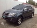 Toyota Fortuner G 2008 AT Blue SUV For Sale-0