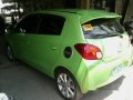 Mitsubishi Mirage 2013 hatchback green for sale -5