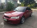Honda Accord 1999 AT Red Sedan For Sale-3